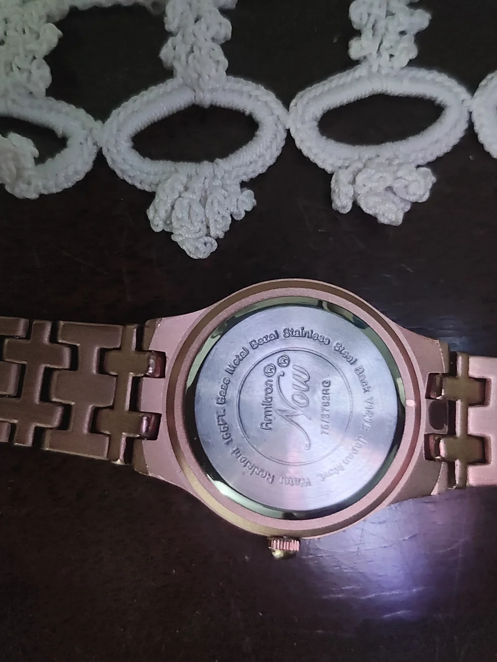 Armitron Rose Gold-Tone Women's Watch with Pink and Clear Crystal Accents Needs